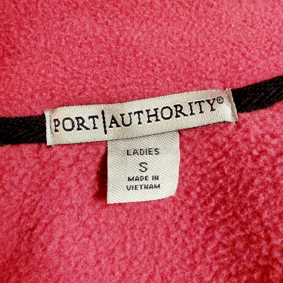 Port Authority Womens Pink Value Fleece Jacket - Picture 6 of 7